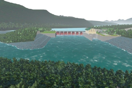 โครงการไฟฟ้าพลังน้ำบ้านจันเด จังหวัดกาญจนบุรี