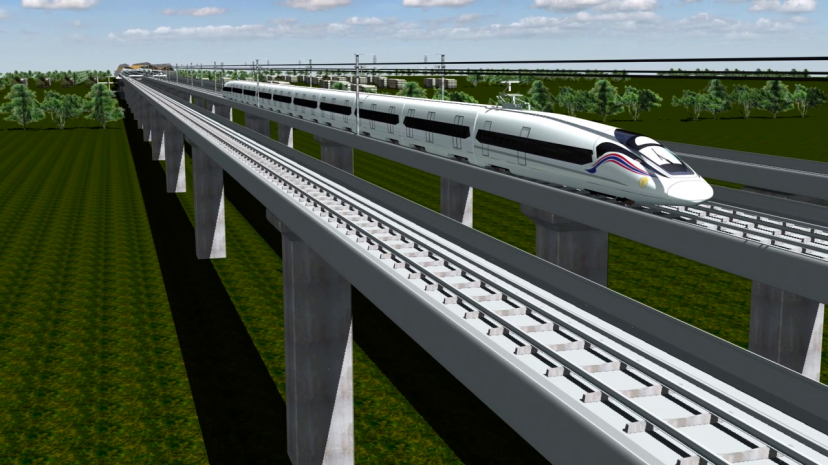 โครงการศึกษาและออกแบบรถไฟความเร็วสูงสายกรุงเทพฯ-เชียงใหม่ ระยะที่ 1 และ ระยะที่ 2