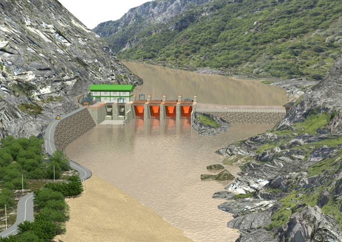 THE DEFINITE STUDY AND DETAILED DESIGN FOR NAM HINBOUN HYDROPOWER PROJECT